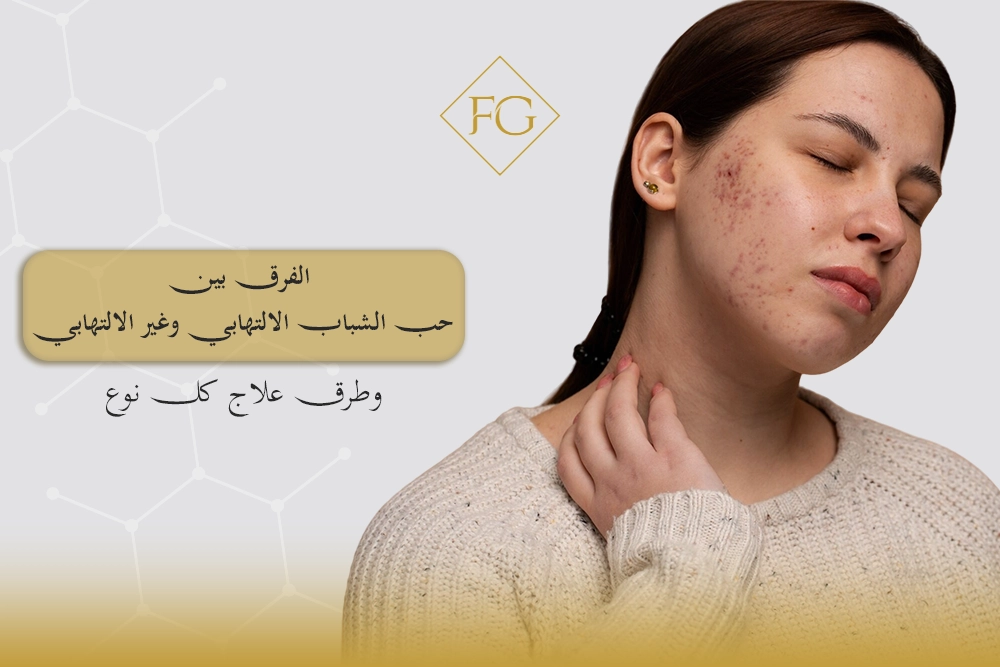 حب الشباب الالتهابي وغير الالتهابي