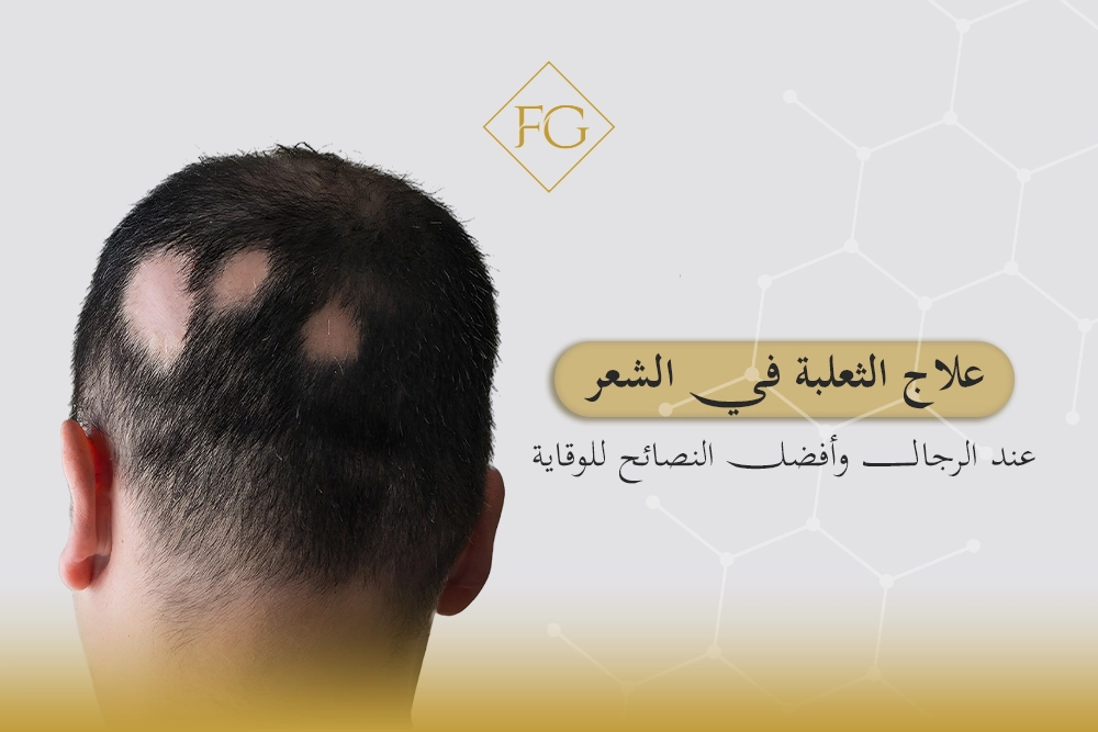 علاج الثعلبة في الشعر عند الرجال