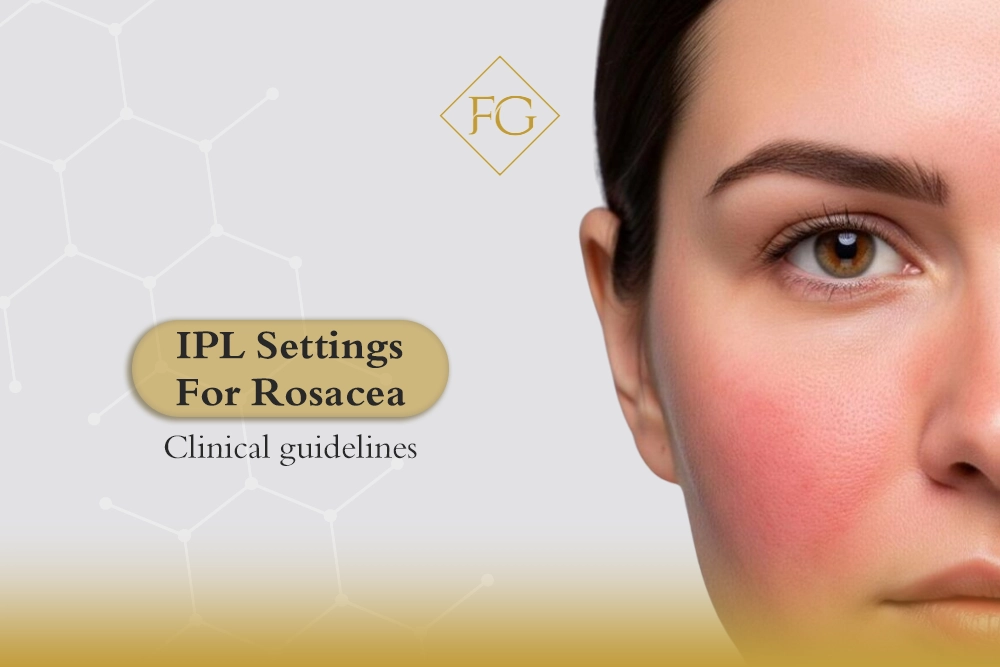 IPL settings for rosacea