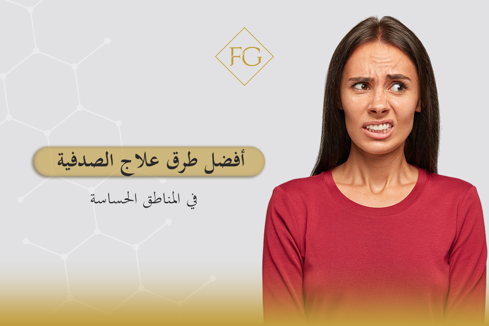 علاج الصدفية في المناطق الحساسة