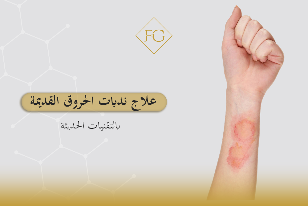 علاج ندبات الحروق القديمة