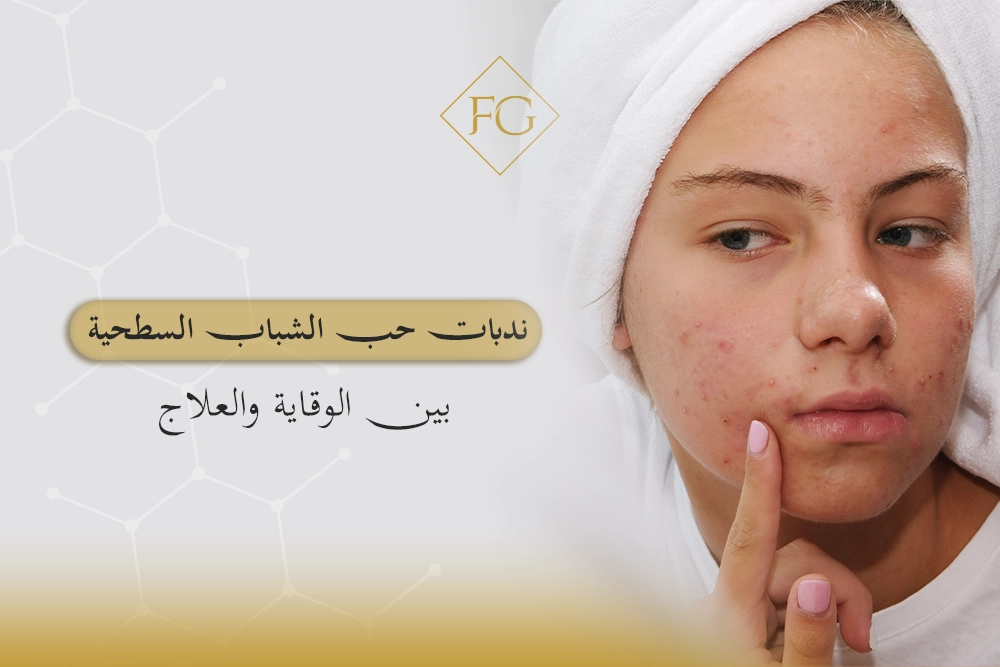 ندبات حب الشباب السطحية