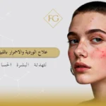 علاج الوردية والاحمرار بالليزر