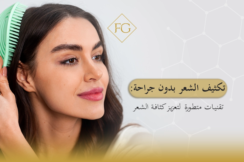 تكثيف الشعر بدون جراحة