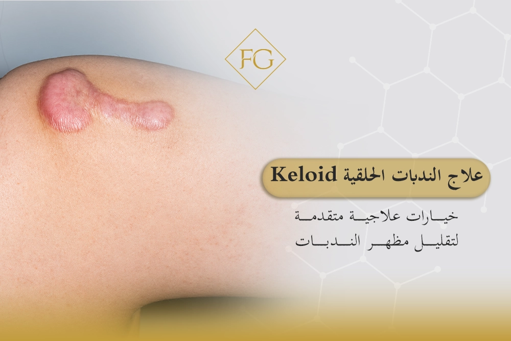 علاج الندبات الحلقية Keloid