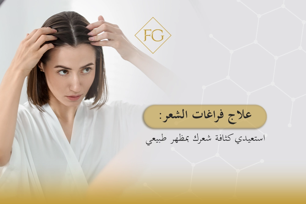 علاج فراغات الشعر